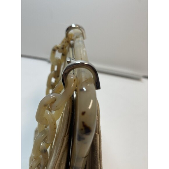 Prada Satin Mini Frame Gold Hand Bag (Repaired/Reconstructed) - Picture 3 of 12